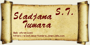Slađana Tumara vizit kartica
